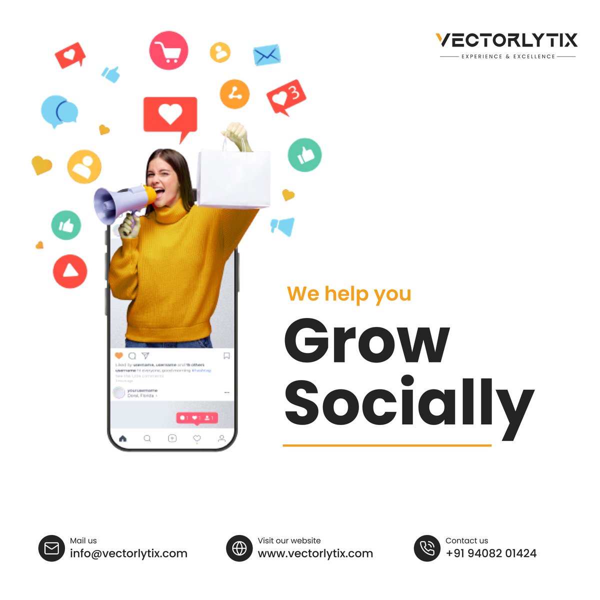 vectorlytix's tweet photo. "Ignite Your Social Presence: Discover Our Expert Strategies for Social Media Success!" 
.
#DigitalMarketing #socialmedia #Ads #agency #Digital #Thursday #SEO #competition #InfluencerMarketing #Influencer https://t.co/4eFvYbgtkM