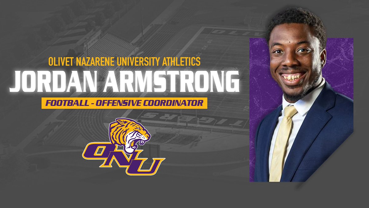 🗣️𝙒𝙀𝙇𝘾𝙊𝙈𝙀 𝘽𝘼𝘾𝙆, 𝘾𝙊𝘼𝘾𝙃 Jordan Armstrong returns to the ONU football coaching staff as the offensive coordinator‼️ 📰Full story: rb.gy/1ssxo #ForONU