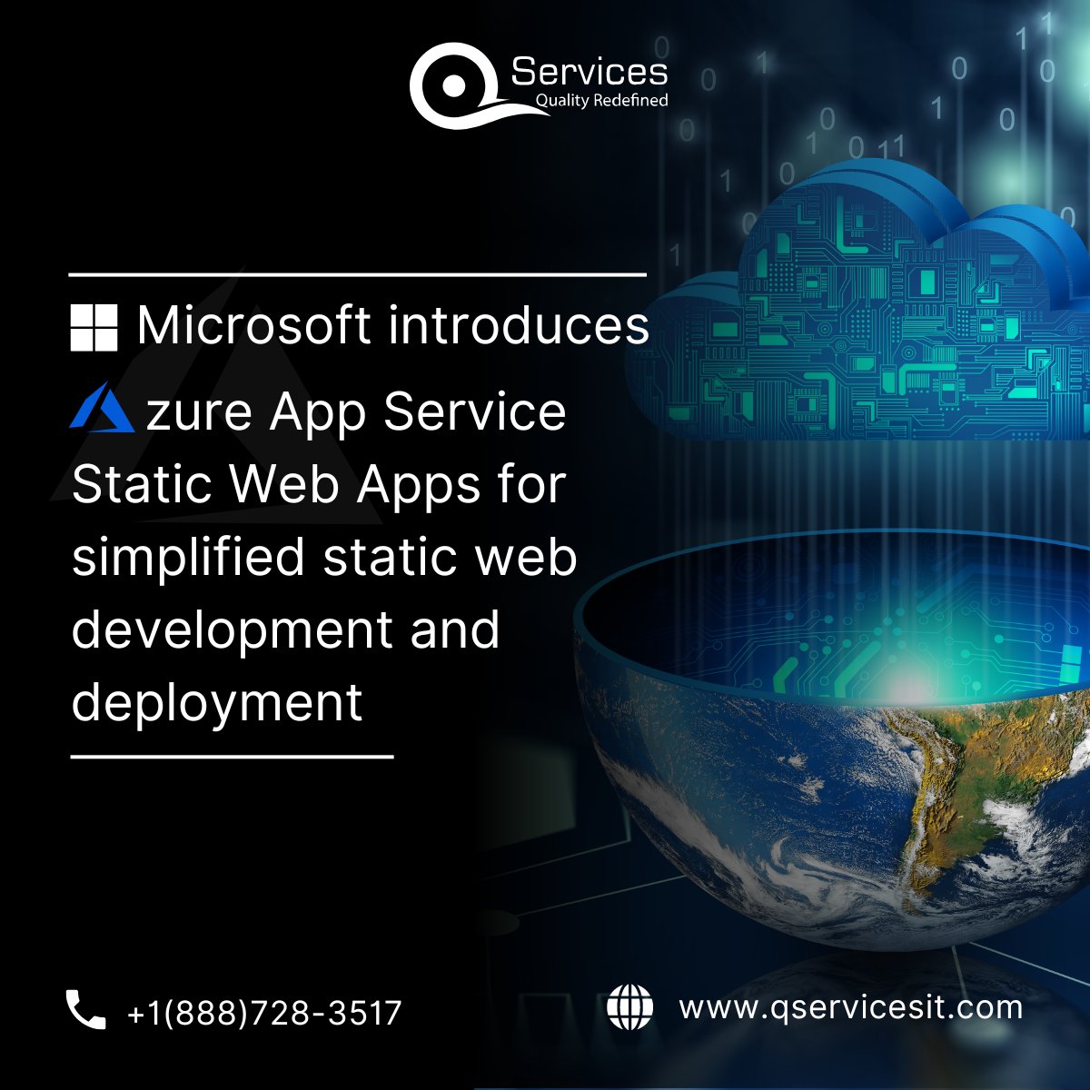 qservicesit's tweet image. 🚀Revolutionary web development! Azure App Service Static Web Apps simplify processes and unleash creativity for effortless stunning websites.

𝐉𝐨𝐢𝐧 𝐮𝐬 𝐭𝐨𝐝𝐚𝐲 🚀💎 

👉 qservicesit.com 

 #AzureAppService #WebDevelopmentMadeEasy #WebDevelopment #Azure #QServices