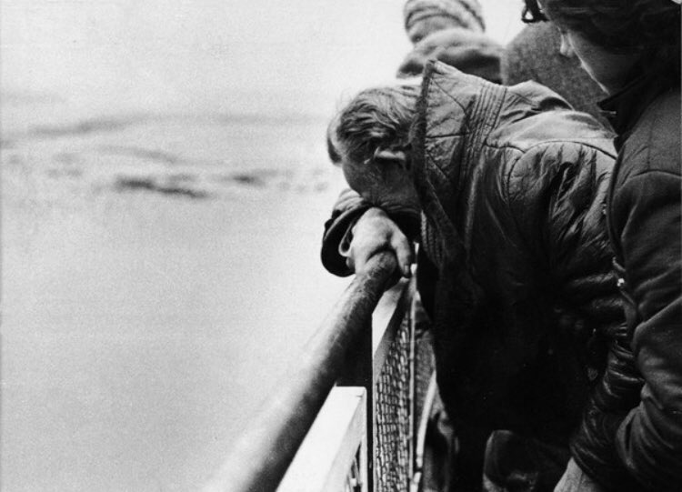 @ipngovpl_eng Late Popieluszko father grieving at the water dam, the picture says it all @JacekWronaCBS #WeWillRemember