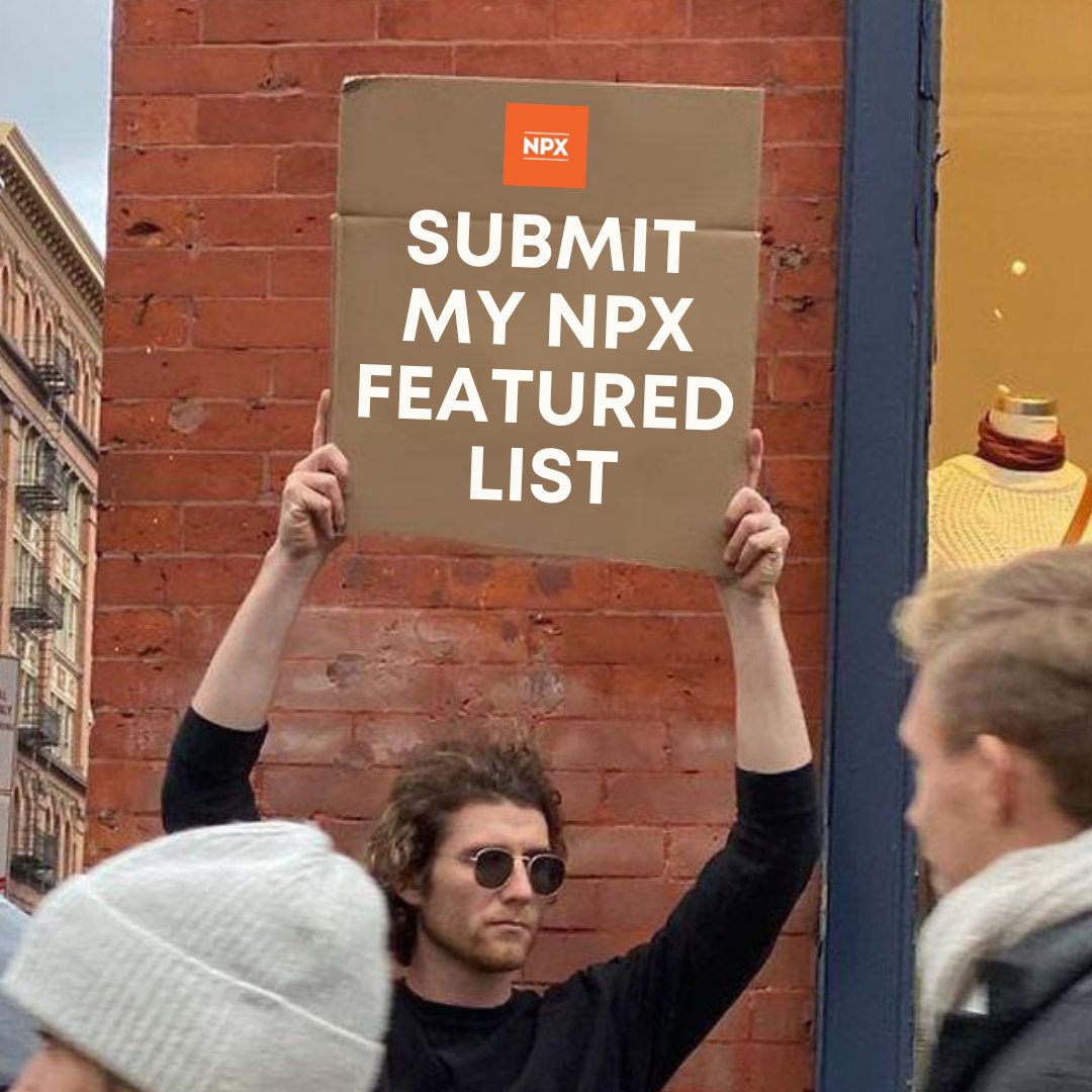 🧐We're looking for our next NPX Featured List🧐 Fill out this form and we'll consider featuring your curated list on NPX. forms.monday.com/forms/d7f1f12c…