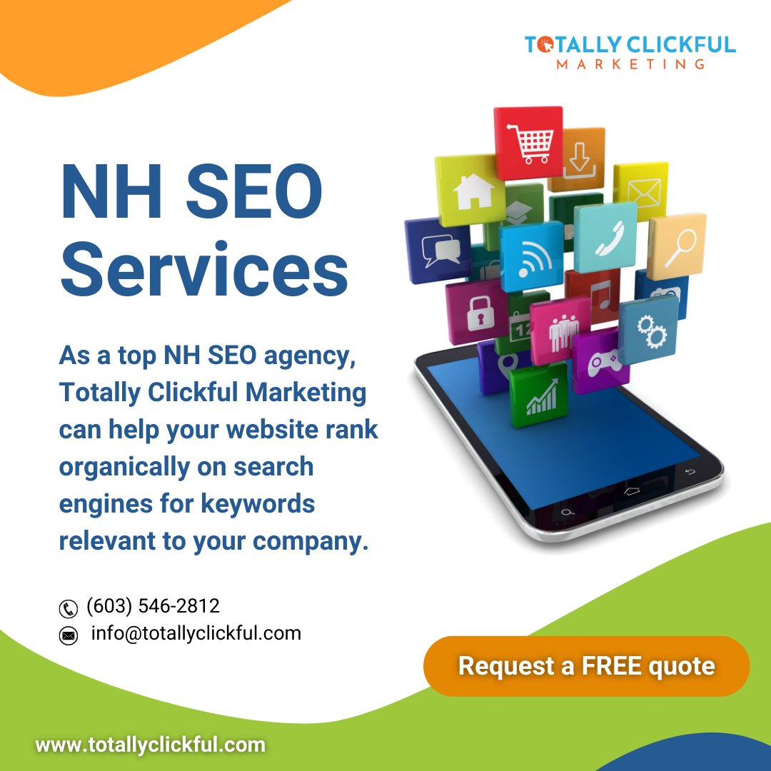 Enhance your online presence with NH SEO services from Totally Clickful Marketing. Rank higher on search engines, drive targeted traffic, and boost visibility by optimizing your website for relevant keywords.
.
#totallyclickful #websitedesign #websitedevelopment #seoexperts