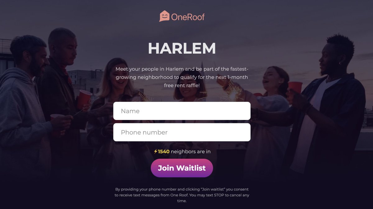 HARLEM 🎉

Meet your people in #Harlem and be part of the fastest-growing neighborhood to qualify for the next 1-month free rent raffle! 

 #nycwaitlist #whatsnewnyc #nyctrending

oneroofapp.com/waitlist-shire…