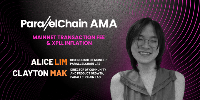 SashaVolkoff1's tweet photo. Highlights of the last #ParallelChain AMA session on transaction fees in the #mainnet and $XPLL inflation.
👉https://t.co/jKJdbuUwMh
📺https://t.co/UJlksTgmHB
@ParallelChainLB #XPLL #web3 #blockchain #crypto #ParallelChainFam https://t.co/GEI4SxW54a