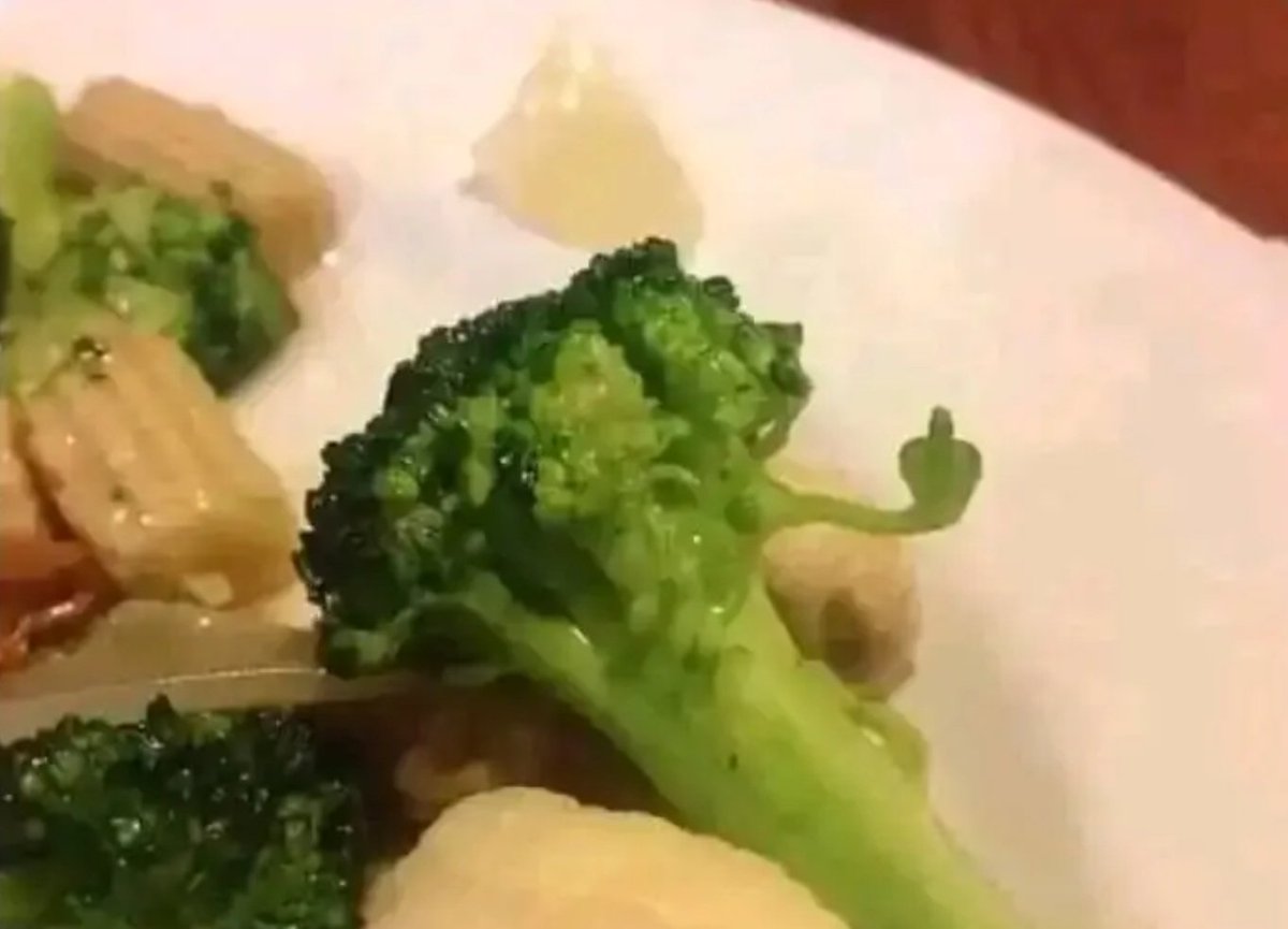 When you hate broccoli, but the broccoli hates you too.