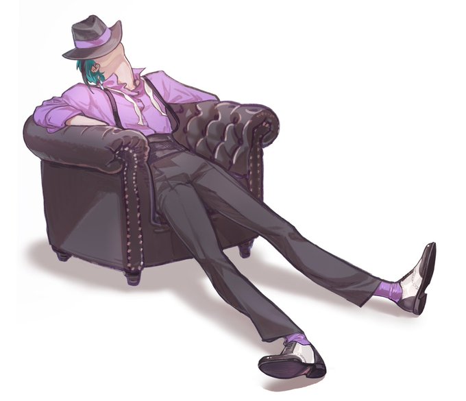 「purple socks」 illustration images(Latest｜RT&Fav:50)
