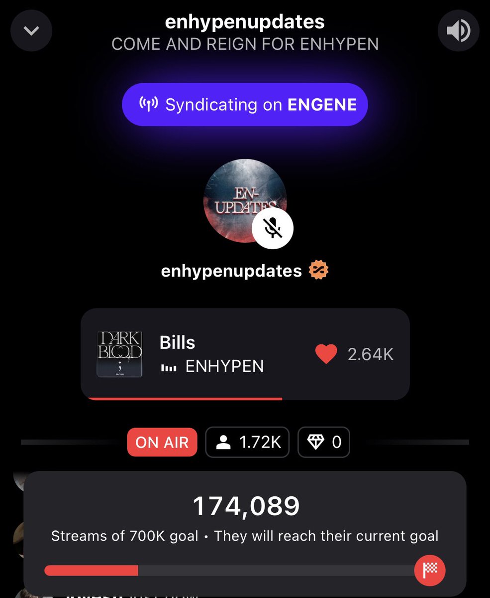 EN_onSpotify's tweet photo. ๐ขENGENES - @enhypenupdates have extended the Stationhead streaming party for today!!
1.7K people in there - CAN WE GET TO 2K ENGENES??๐
โถ๏ธFor those of you with Spotify FREE - you can Click PLAY on the playlist below (same one used for this party!)
๐ข๐๏ธhttps://t.co/YffGFMegb0 https://t.co/HnlRqogP8x