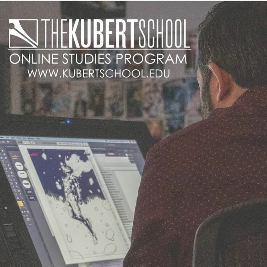 Enroll now for The Kubert School's Summer Online Studies Courses! 🖥️ Classes start June 26th! Register at kubertschool.edu/art-programs/o…. Don't miss out!  #KubertSchool #SummerOnlineStudies #ArtEducation #RegisterNow