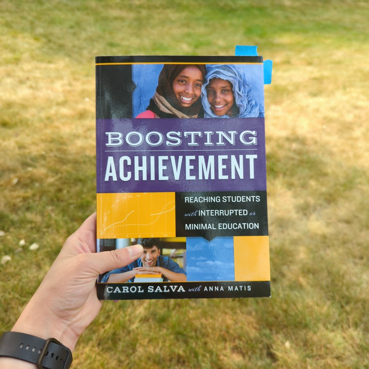 Finally digging into #boostingachievement by @DrCarolSalva and I'm so inspired/convicted. Who am I to hold my newcomers back from trying?! If you teach #newcomerells then you need to read this book! 

#newcomeresl #newcomerel #newcomers