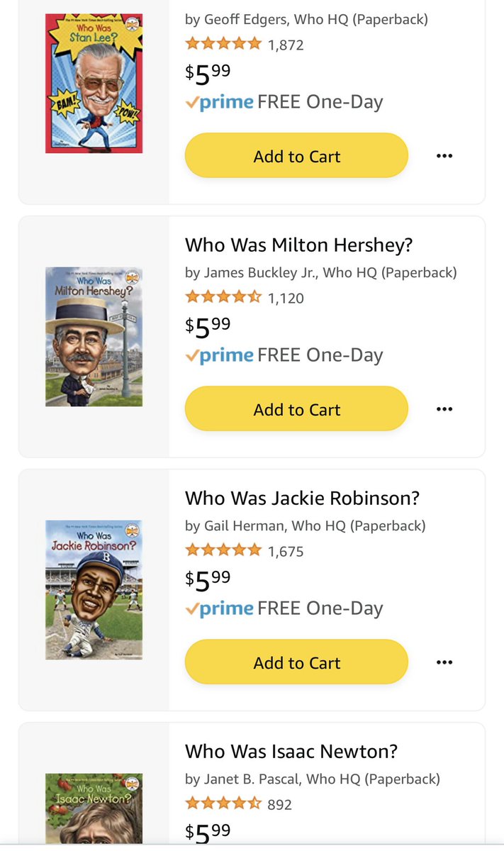 👋 Hi everyone!

I’m a 4th grade teacher in Ohio. I’m hoping to #clearthelist for the upcoming school year.  I’d love to provide these 📚 books for my students to read! They’re typically drawn to nonfiction. 

Will you help us?

amazon.com/hz/wishlist/ls…