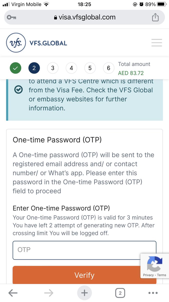 Noomeawka's tweet photo. @vfsglobalcare  hi, i tried many times to book and appointment. Never get an OTP either Email , SMS or Whatsapp then its longer than 3 mins and log me out 🤷🏽‍♀️ https://t.co/TNFjcJWhbA