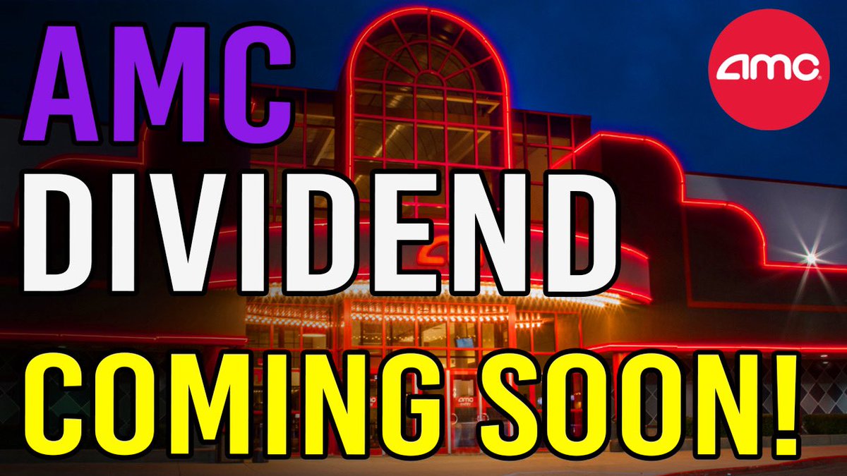 AMC IS ABOUT TO ISSUE A MARKET BREAKING DIVIDEND - AMC Stock Short Squee... youtu.be/Ly4rK3AbYSg via @YouTube - #amc $amc #AMCNEVERLEAVING #AMCSqueeze #AMCSTOCK