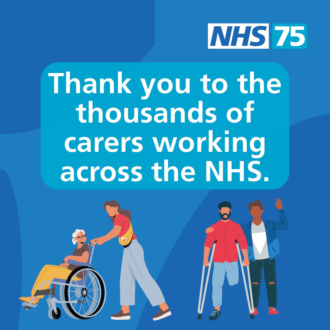 Nearly 1 in 3 of our NHS colleagues identify themselves as unpaid carers. This #CarersWeek, we'd like to give recognition and thanks to all carers, who provide invaluable care to their loved ones. Find more information on our commitment to carers. england.nhs.uk/commitment-to-…