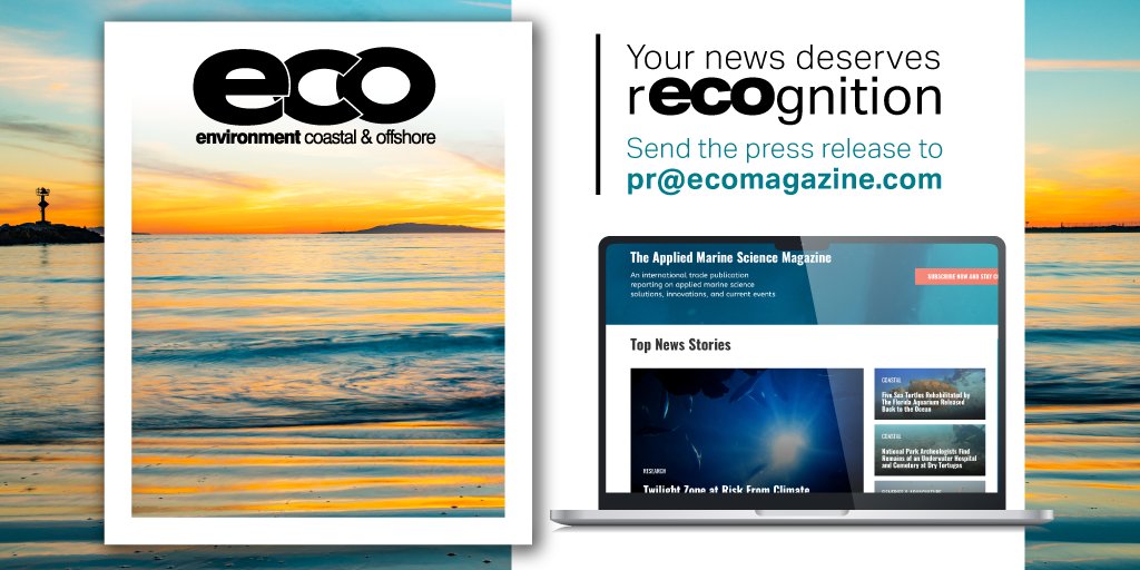 Make sure you are at the forefront of the #appliedmarinescience trade. Share your latest news and stories with Environment, Coastal & Offshore (ECO) Magazine. Email us at pr@ecomagazine.com! 🌊🔬⛴️