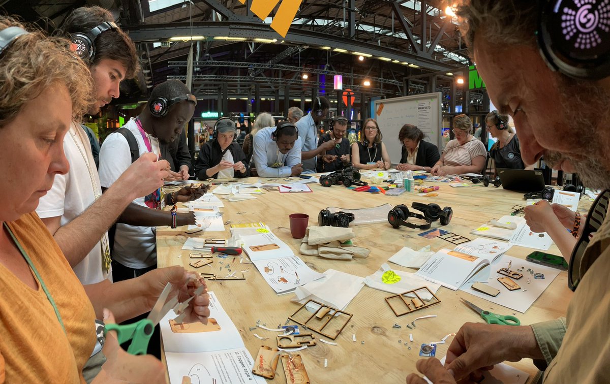 Hands On: “Spotlight for Critical Making Revisited – Still an Approach Towards Better Education?” with Alexander Kutschera, Ricardo Ruiz Freire, Susanne Grunewald

🔗Read more here:
re-publica.com/de/session/spo…

#republica23 #wearegig #10xgig #cash