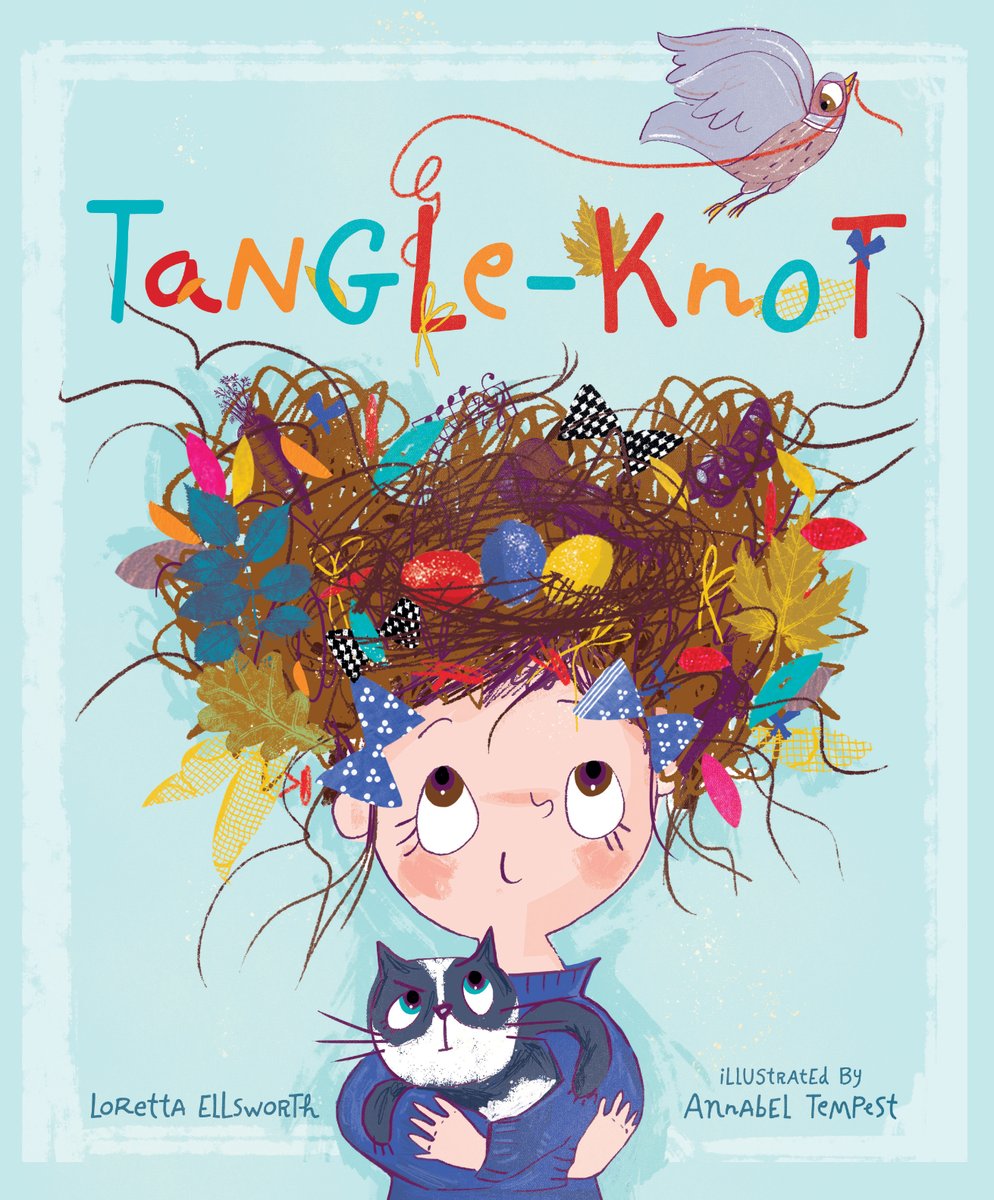 Happy publication day to TANGLE-KNOT by <a href="/LEllsworth/">Loree Ellsworth</a> and <a href="/annabeltempest/">Annabel Tempest</a>! In this whimsical story, a precocious girl and her mother clash about the birds living in her unbrushed hair, but they eventually reach an understanding in this warm, nuanced story of mother-daughter love.