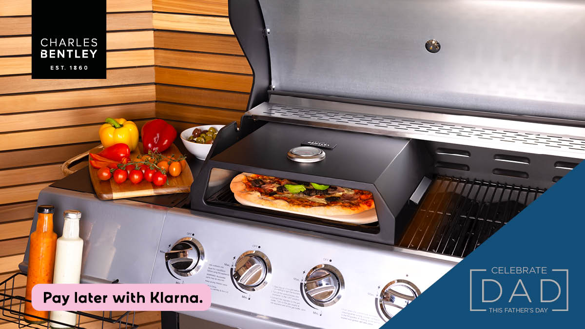Treat Dad to a special feast! t.ly/I8aGExplore our range of BBQs &amp; Pizza Ovens and cook up tasty treat this Father’s Day. #FathersDay #Gifts #Surprise #BBQ #PizzaOven #OTTIMO #CharlesBentley