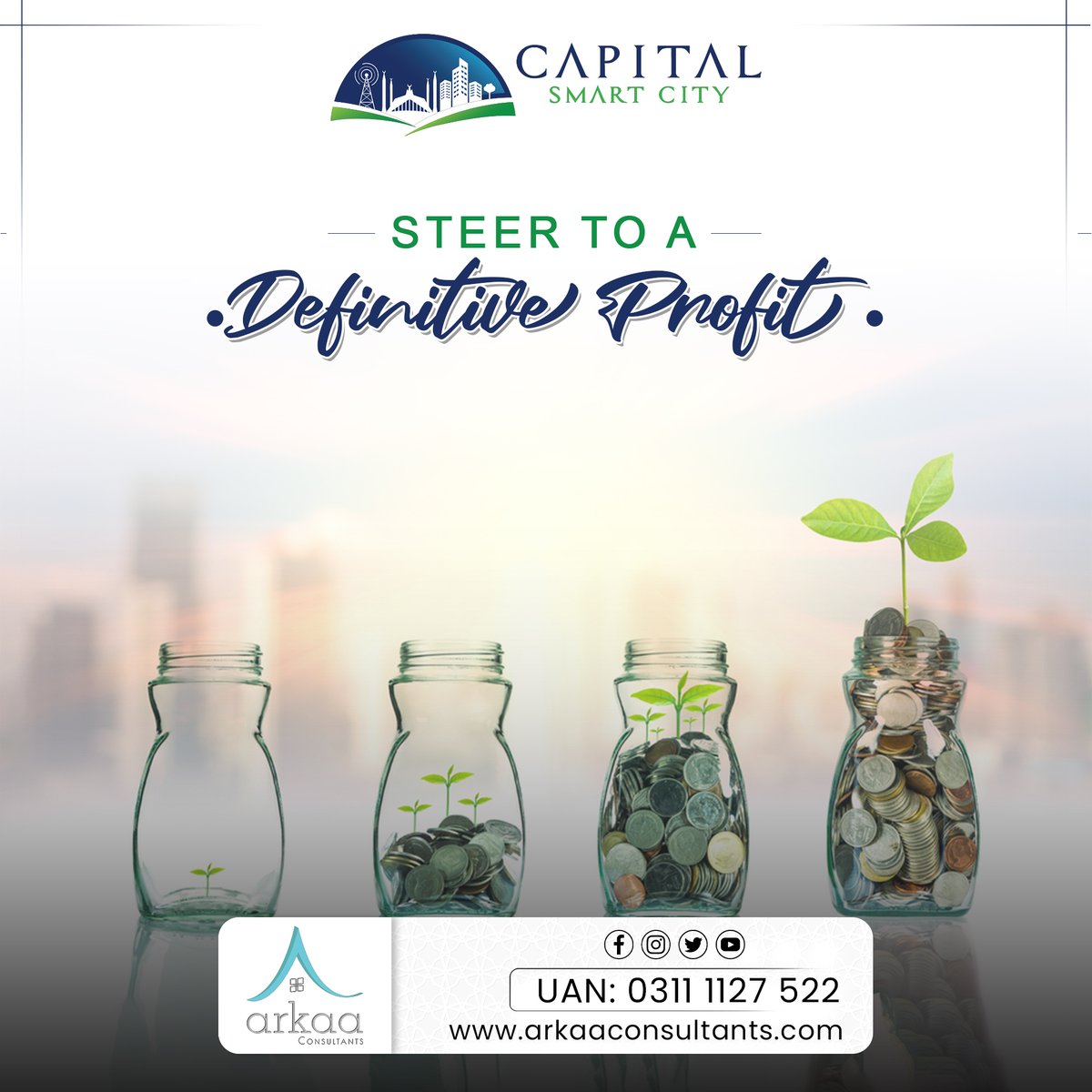 Unlock the Potential of Smart Real Estate Investment with Capital Smart City.

#capitalsmartcity #arkaaconsultants #smartinterchange #SmartCities #CSC #experiencethedifference #csc #islamabad  #CapitalSmartCityIslamabad #CapitalGain #PropertyGain #SmartDecisions #DreamHome