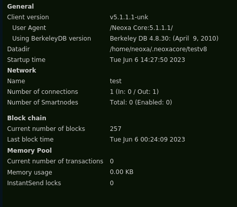 NeoxaNet's tweet photo. Something is happening 👀
Main chain is also syncing fully with 5.1.1.1

#neoxa #crypto #BlockchainGaming #blockchain #masternode https://t.co/g0YVA5KCGX