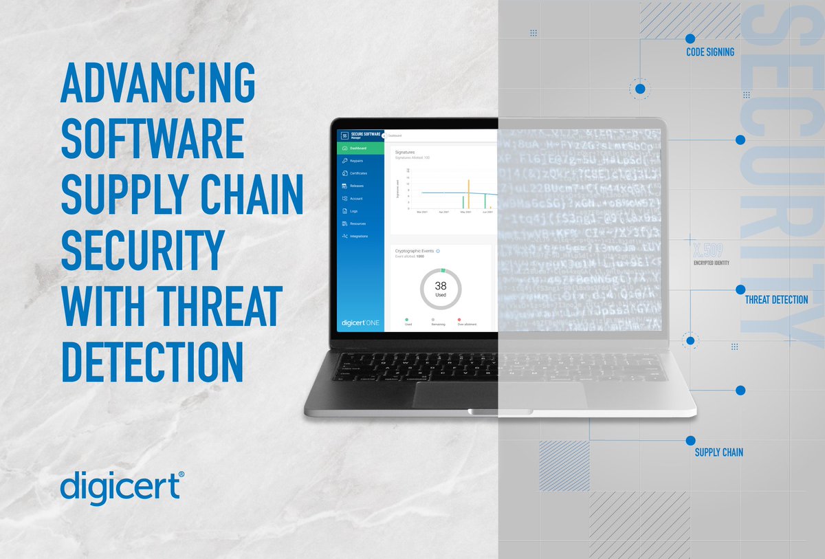 digicert's tweet image. We're excited to announce our partnership with @ReversingLabs, a leader in software #supplychainsecurity, to enhance software security by combining their advanced binary analysis and threat detection with our enterprise-grade secure #codesigning solution.

digicert.com/news/digicert-…