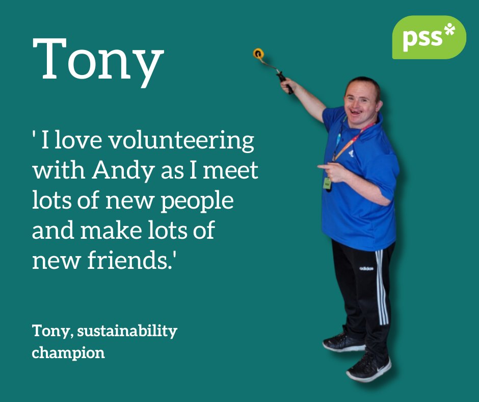 PSSpeople's tweet image. When it comes to #volunteering, you won’t meet a more perfect pair than Matty and Tony. When they’re not having an ace time in our #MakingDays service, they’re the recycling superstars of Eleanor Rathbone House. They work super hard and they’re always super friendly. Thank you!
