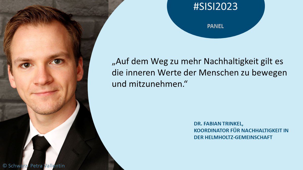 Was ist der Kern für eine nachhaltige Entwicklung in außeruniversitären Forschungseinrichtungen? Dr. Fabian Trinkel <a href="/helmholtz_de/">Helmholtz</a> verrät uns, worauf es ankommt, auf dem Weg zu mehr #Nachhaltigkeit. #SISI2023