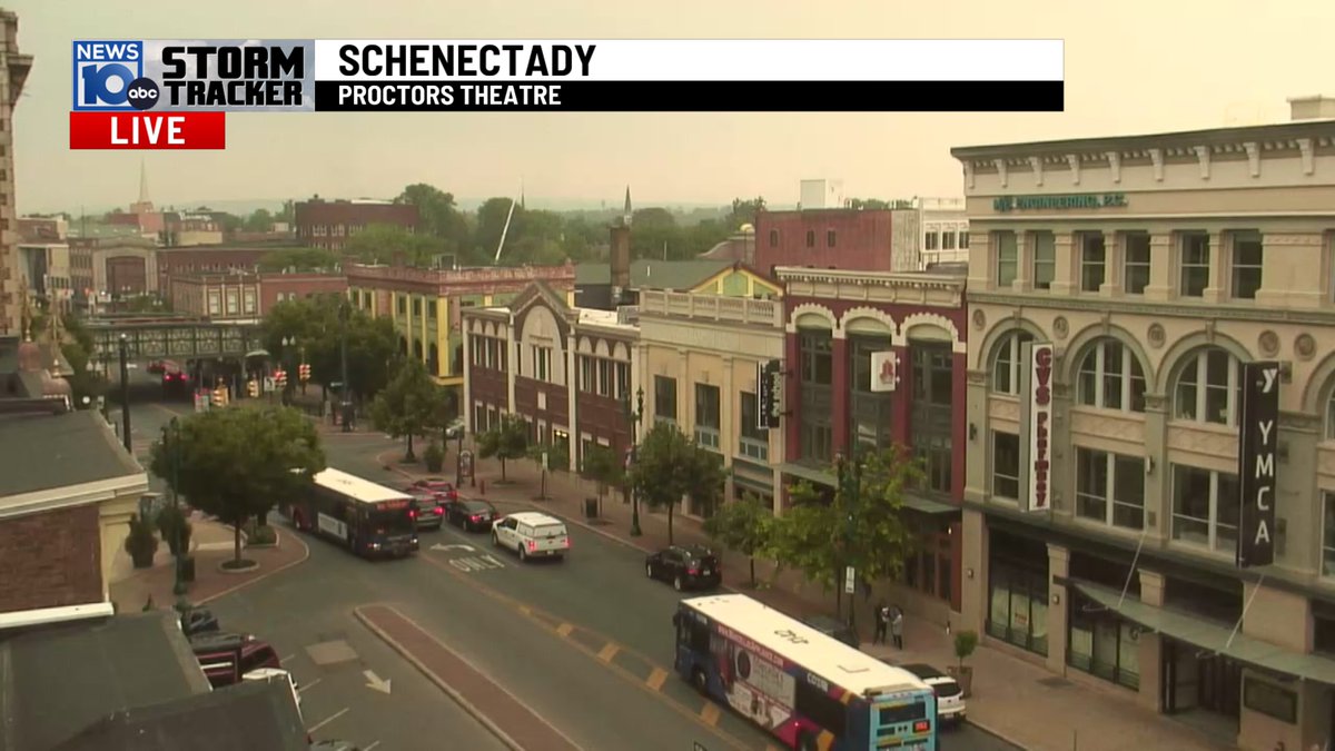 Is it Mars or Schenectady?? #smoke #wildfires #haze #WakeUpwith10
@WTEN news10.com/weather