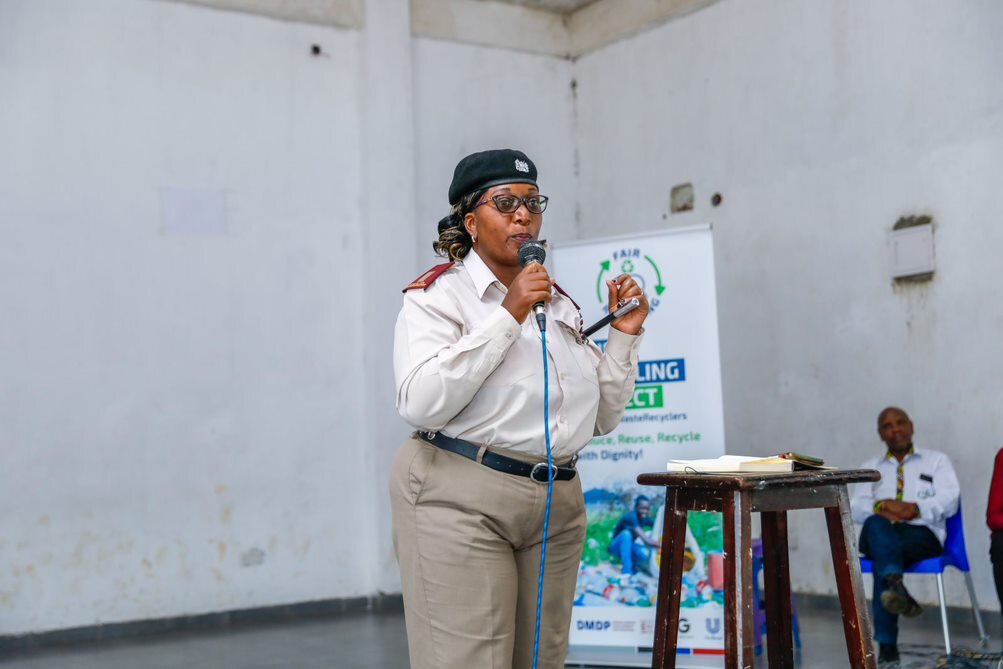 drckenya's tweet photo. Together with the @NairobiArchdioc , and @mrgreenafrica, we celebrated World Environment Day at St. John the Baptist Riruta Parish.  Under the Fair Recycling project, the waste pickers were recognized and celebrated for their contribution to waste management. https://t.co/0RU03ypcd8