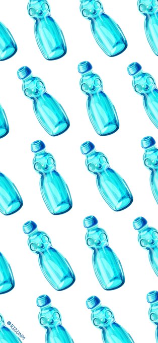 「ramune simple background」 illustration images(Latest)