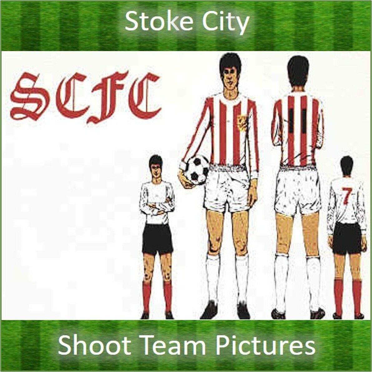 Lots of Stoke City Shoot team pictures and other football memorabilia in my Ebay shop, follow the link and enter 'Stoke' in the shop search box.
ebay.us/uymNiv #footybits #StokeCity #stokecityfc #oatcakescfc #SCFC