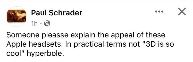 paul schrader's facebook posts tweet media