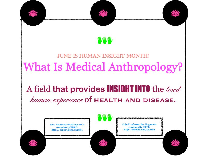 Got a little space on your bookshelf for a book that will help you feel more connected in your relationships?  Get my book:: buff.ly/3jobmR3

#anthropology
#HumanInsight
#WhatIsMedicalAnthropologyTuesdays
#ATasteofAnthropologyTheBook
#ProfessorBurlingame