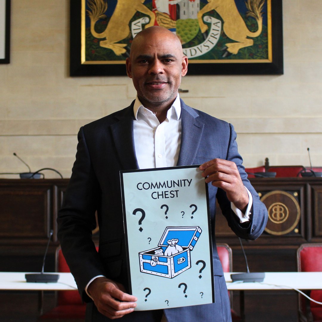 Marvin Rees (@marvinjrees) on Twitter photo π© Two Community Chest spaces on the new #Bristol Monopoly will feature local charities
ποΈ Our city is home to many brilliant ones, making a real difference β it will be great to see them highlighted
π§ Nominate via @WinningMovesUK before 14 June: bristol650@winningmoves.co.uk π© Two Community Chest spaces on the new #Bristol Monopoly will feature local charities
ποΈ Our city is home to many brilliant ones, making a real difference β it will be great to see them highlighted
π§ Nominate via @WinningMovesUK before 14 June: bristol650@winningmoves.co.uk