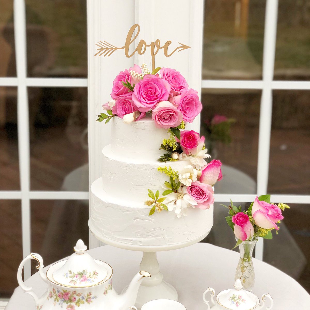 etsy.com/listing/268621… #cajetoppers #weddingsigns #madeintheusa #florist #cake