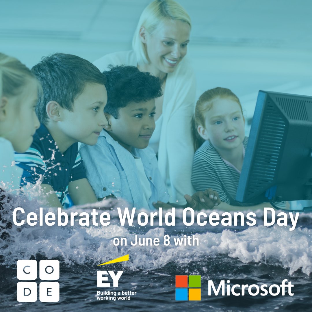 Prepare for #WorldOceansDay on Thursday with these activities from @EYnews and @Microsoft that combine coding with marine science. Together, we can work towards healthier ecosystems! fal.cn/3yReE