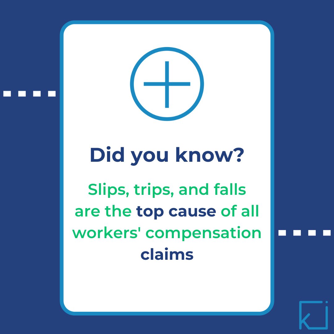 Slips, trips, and falls account for 1/3 of all personal injuries in the workplace. They can result in head injuries, back injuries, or fractures. 

Implementing preventive measures can create a safer workplace environment!

#SafetyFirst #WorkplaceSafety #WorkersCompInsurance