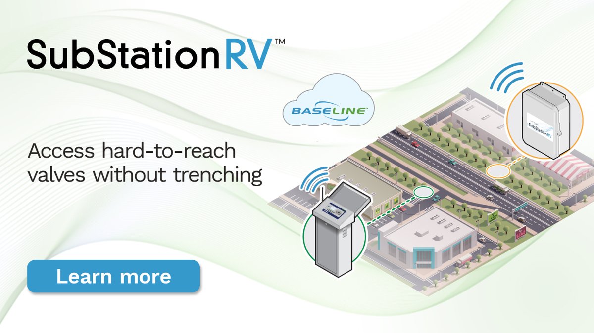 Water_Geeks's tweet image. Eliminate expensive trenching and bring even the most remote valves into your #Baseline system with the SubStation RV. 

Learn more here: bit.ly/45itYoT 

#smartirrigation