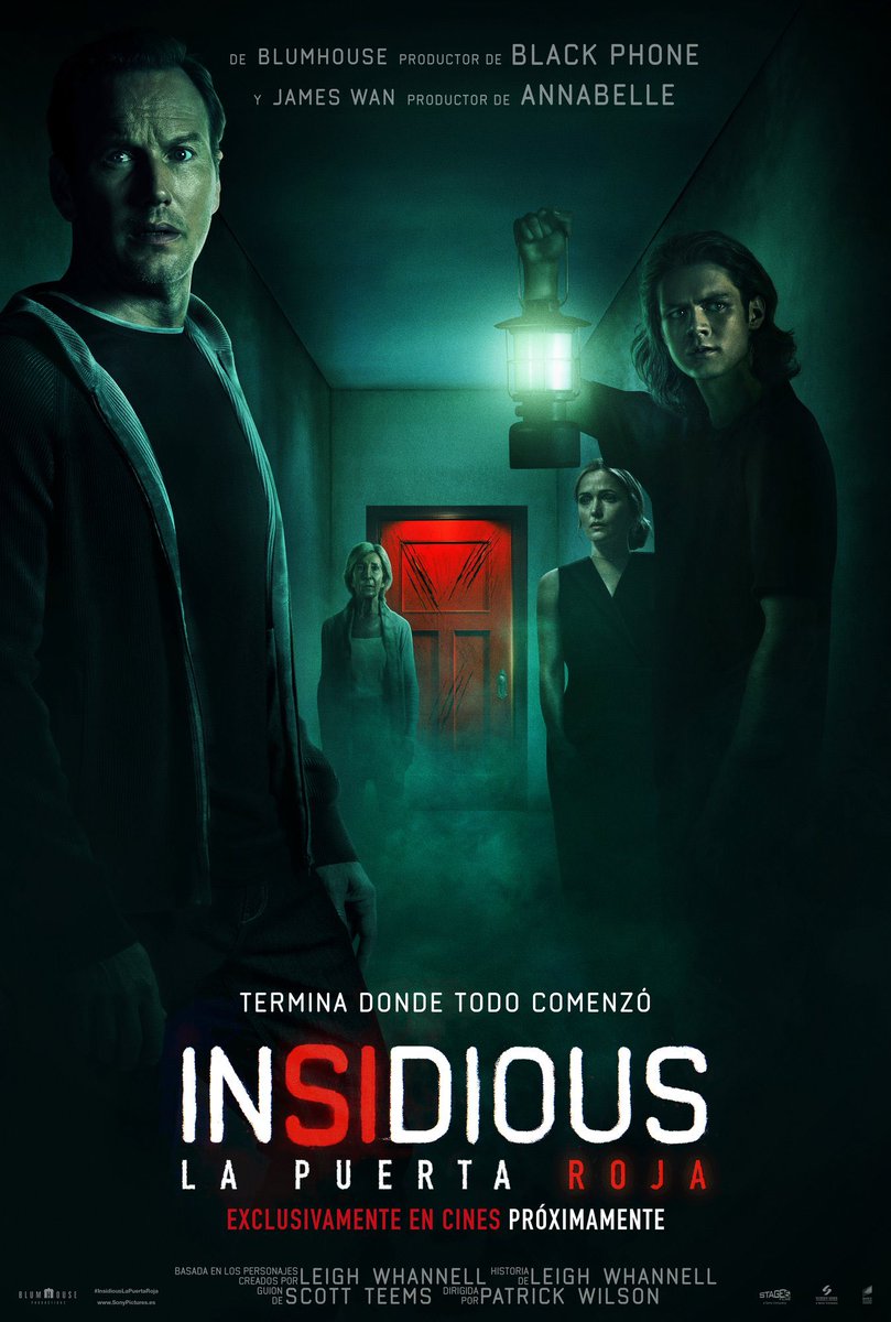 ➡️Nuevo poster #Insidious #Thereddoor