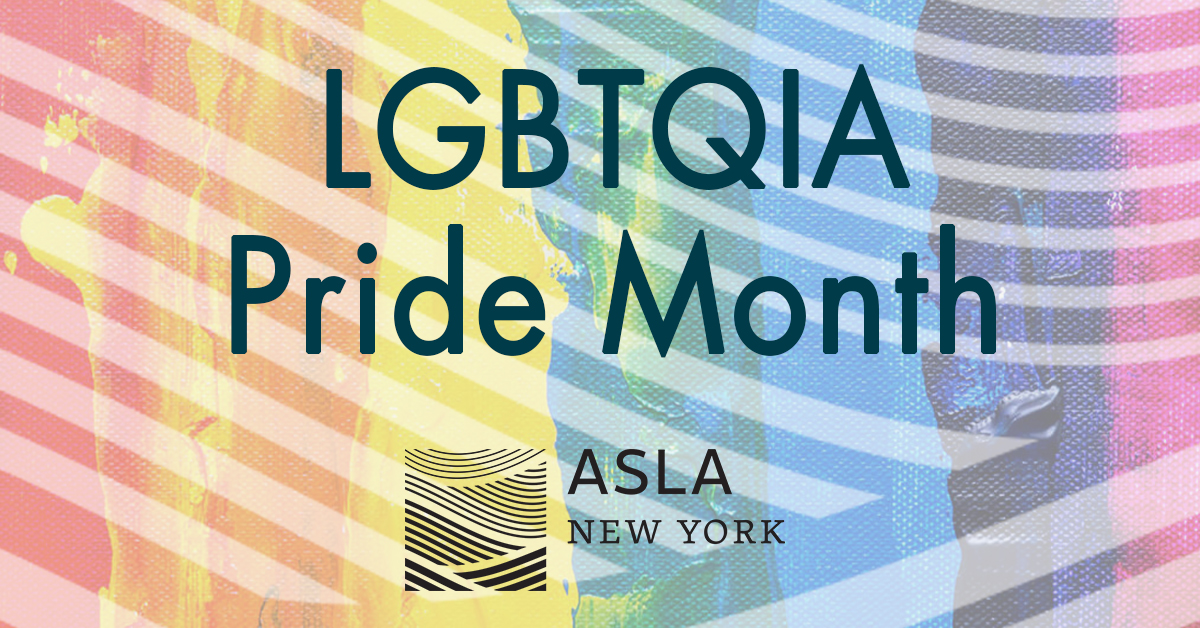 Join ASLA-NY as we celebrate LGBTQIA Pride Month! Visit our page at aslany.org for videos, resources, interviews, and information. Email or DM us with suggested items to add to our list. aslany.org/happy-pride-mo… #aslanyc #GrowingTogether #pride #pridenyc