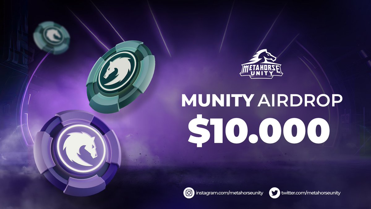 Hi Fam! 🚨Big News Alert🚨

We're here with a MASSIVE #GIVEAWAY !🎁 #MetahorseUnity is distributing $10,000 worth #airdrop and #whitelist! 💵

Click the link below to participate and complete the tasks. Don't miss out on to chance to #win big🔥

gleam.io/competitions/0…