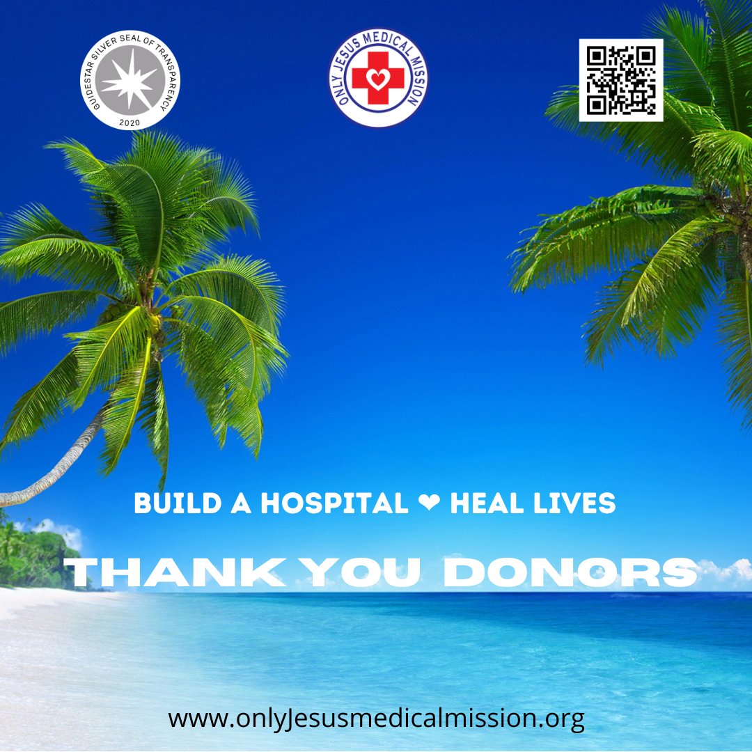 OnlyJesusmedmis's tweet photo. Thank you Donors for your generosity...
 #OnlyJesusMedicalMission #support #nonprofit #charity #donate #giving #donation #give #makeadifference #fundraising #dogood #fundraiser #givingback #philanthropy #donations #bhfyp #thankyou https://t.co/7UzeiAZ5sT