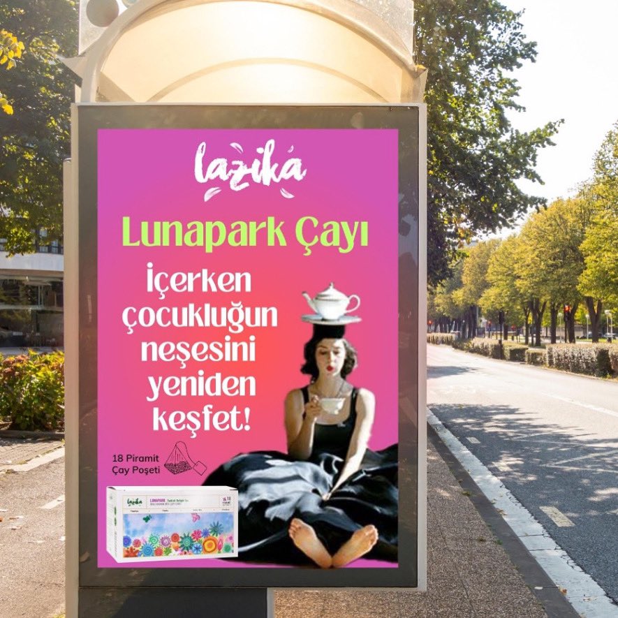 İçerken çoçukluğun neşesini yeniden keşfet 🌱 #lunapark #hisliharman #oohçaydalazika #kafeinsiz #herbal