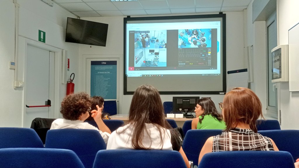 Last week we've been hosted by Dr. Marchiolè and we could learn more about #escaperooms for #gynecology and #obstetrics. This is a very interesting part of #medicalSimulation and #engineering can play a role in making them more challenging and engaging!