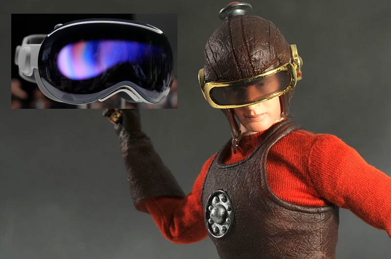 keithwbacon's tweet photo. @MKBHD You can now be #buckrogers #apple #wwdc2023 https://t.co/bFYlJCUw9A