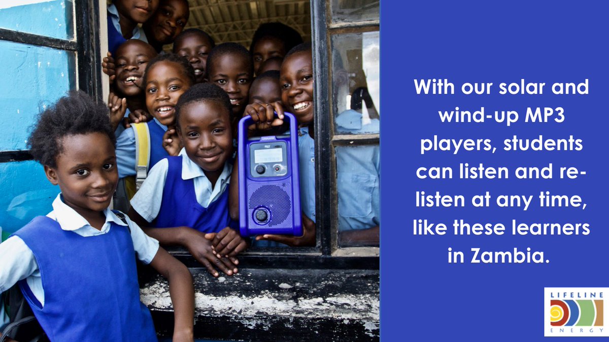 Laptops and tablets are wonderful educational tools. However, in rural Africa, radio and MP3 remain important educational ICTs. #ruraleducation #solar