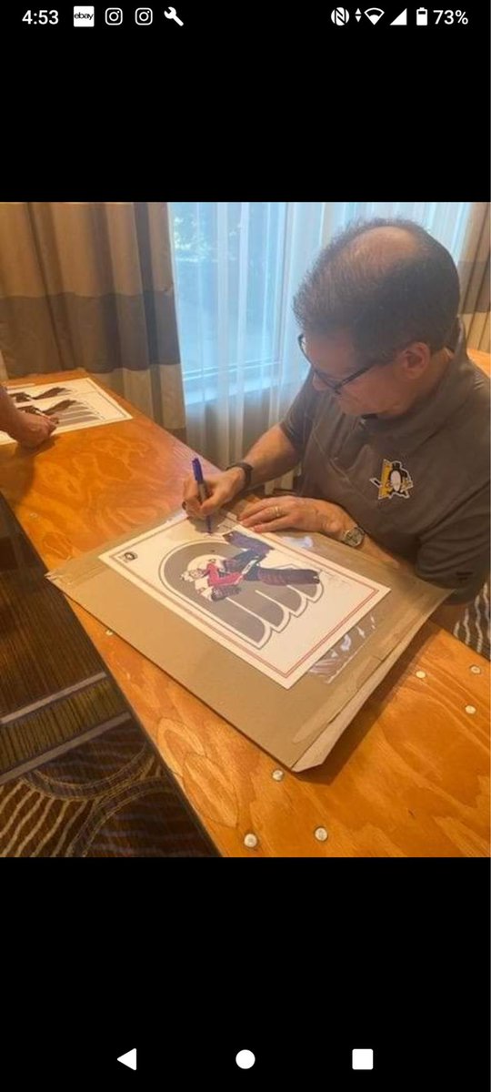 01HockeyMan01's tweet image. Four days until the Ron Hextall autographed print give away! Follow, retweet and comment  below to be in eligible for the giveaway! Good luck!