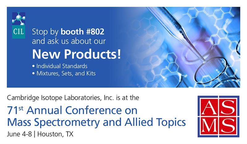 CIL is pleased to be introducing a series of new products at #ASMS2023 including Amino Acids, Bile Acids, Nucleic Acids, Vitamins, Mixes & Kits, and more. Stop by booth 802 to talk to us about your next project utilizing stable isotopes. cil.showpad.com/share/MOaTo5bS…