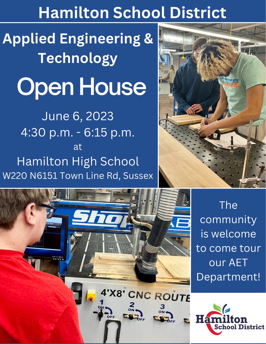 Hamilton School District - Sussex (@hamiltonschool1) on Twitter photo 