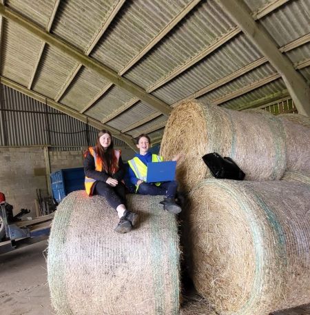 We're celebrating National Volunteers Week with young helpers Aoife Starr &amp; Rebecca Fuller who help out regularly at Lindum Group rides.  A big shout-out for these two!  Proposed by Thay Stephenson, Chair of Lindum group with photo by permission of their parents.