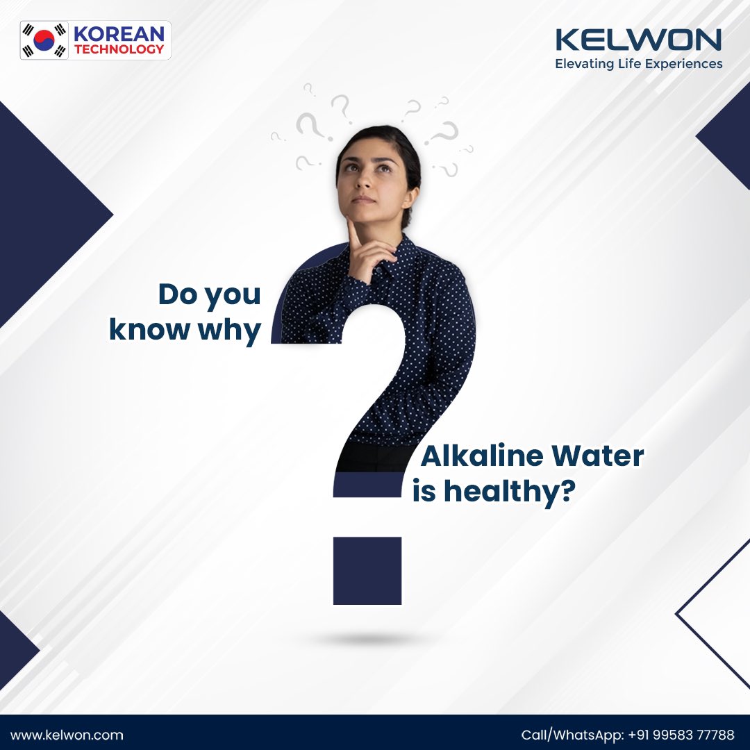 KelwonIndia's tweet photo. Alkaline water can help neutralize acidity in the body, promote hydration, and support overall health and well-being. Switch to drinking alkaline water today and start a healthier journey with Kelwon's Alkaline Water Health Machines!
#Kelwon #homeappliances #alkalinewater https://t.co/9jCuFbGrCx